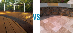 Composite Deck Vs Patios - Compare the Pros & Cons and Styles